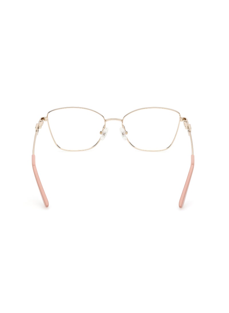 GUESS إطارات نظارات نسائية على شكل عين القط - GU297407452 - حجم العدسة: 52 مم - وردي - Image 4